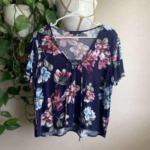 Floral Top by Kendall and Kylie